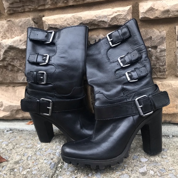 Nine West Shoes - Nine West, black leather boots